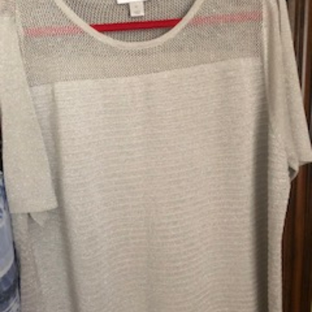 Glitzy top - so comfortable !!